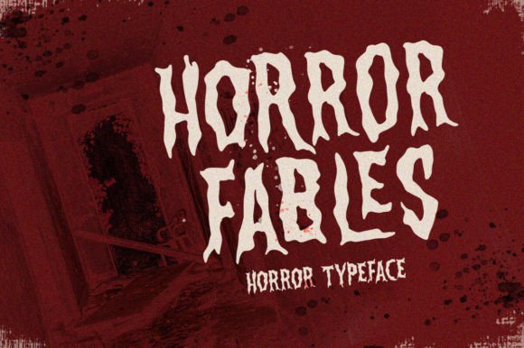 A Horror Display Font That Owns Every Dark Layout