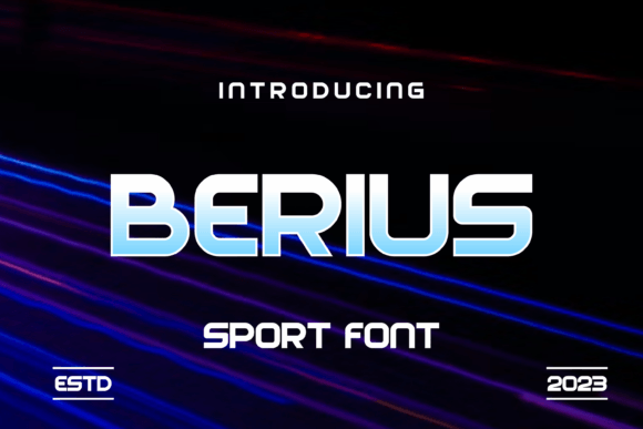 Berius: A Display Font That Grabs Attention—Without Screaming
