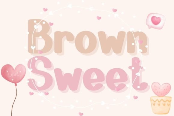 Brown Sweet: A Warm Display Font for Web Designers