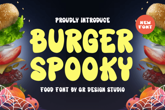 Burger Spooky: The Playful Display Font for Crafty Creations