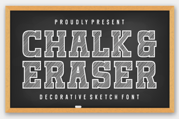 Chalk and Eraser: A Friendly Display Font for Digital Brands