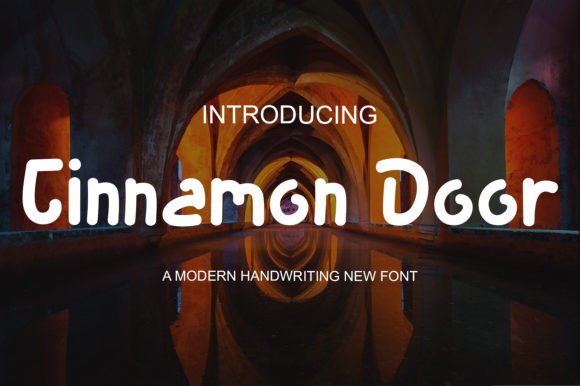 Cinnamon Door: A Display Font That Delivers Joy at First Glance