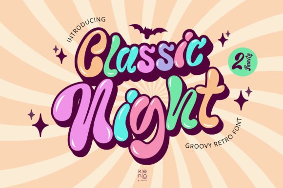 Classic Night: A Retro Typeface for Standout Web Design