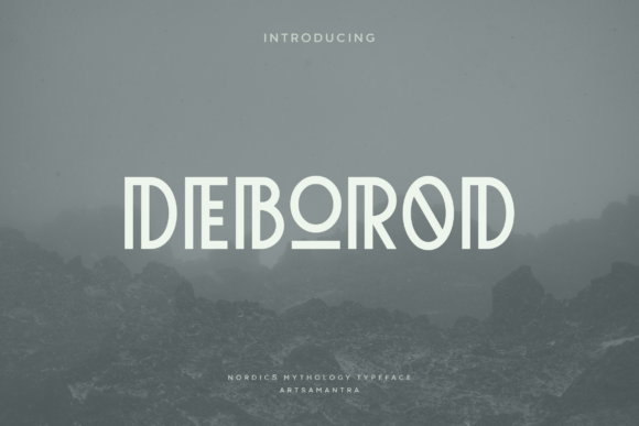 Deborod Display Font: Vintage Soul, Modern Handmade Appeal