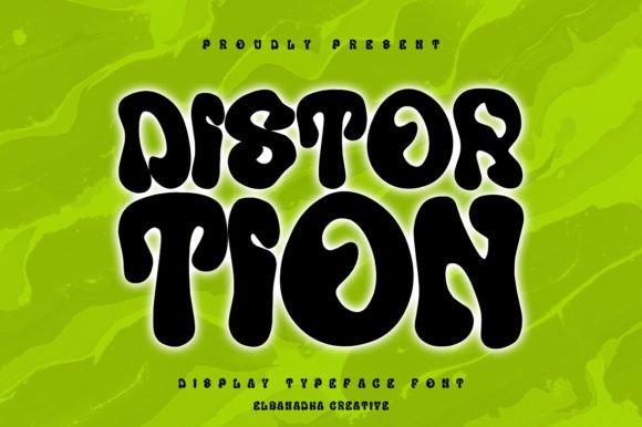 Distortion Display Font: A Creative Campaign Review