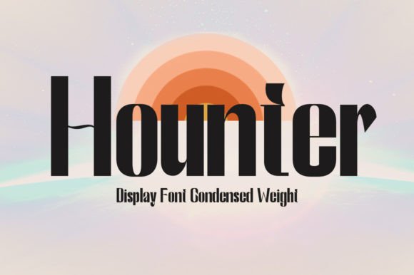 Hounter: A Display Font That Feels Built for Bold Ideas