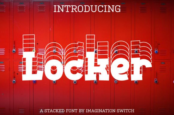 Locker: A Display Font That Stacks Personality Into Every Headline