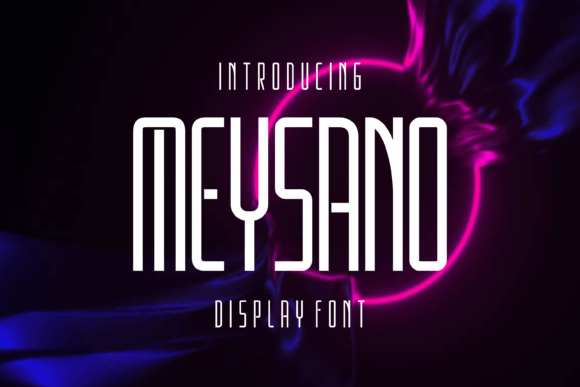 Meysano: A Quirky Display Font That Actually Works