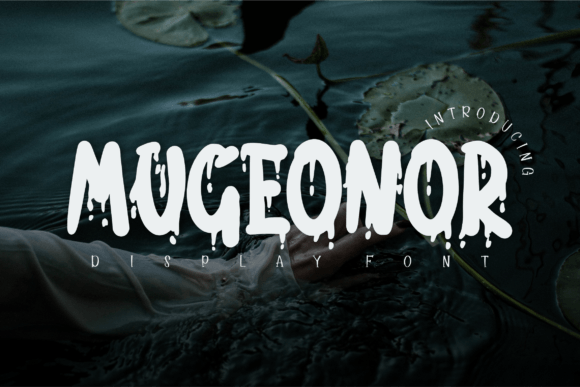 Mugeonor: A Spooky Display Font for Bold Branding Projects