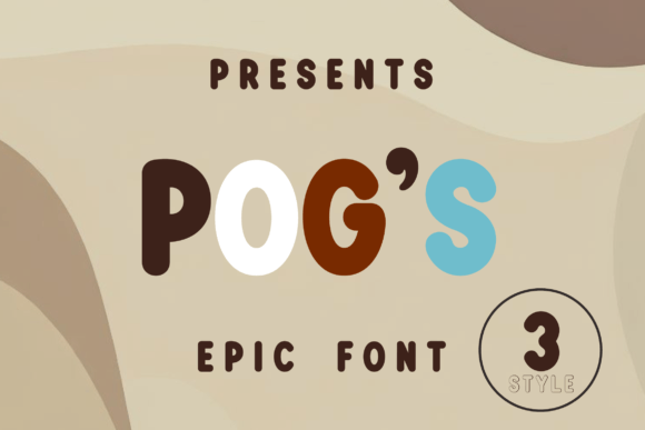 Pog s Family: The Display Typeface for Sharper Campaign Messaging