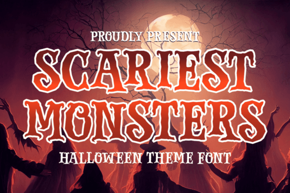 Scariest Monsters: A Display Font That Adds Personality to Your Brand