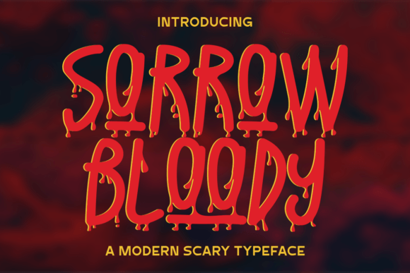 Sorrow Bloody: When Typefaces Bleed Personality