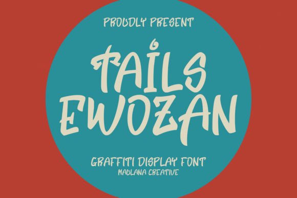 Tails Ewozan: A Display Font That Feels Alive