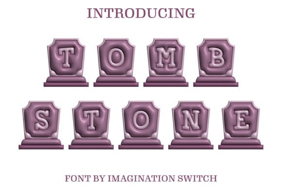 Tombstone Inflated: A Dimensional Display Font for Editorial Design