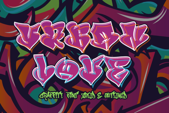 Urban Love: A Bold Graffiti Typeface for Web Design