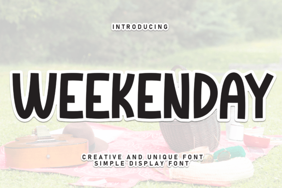 Weekenday: A Handwritten Font for Editorial Design